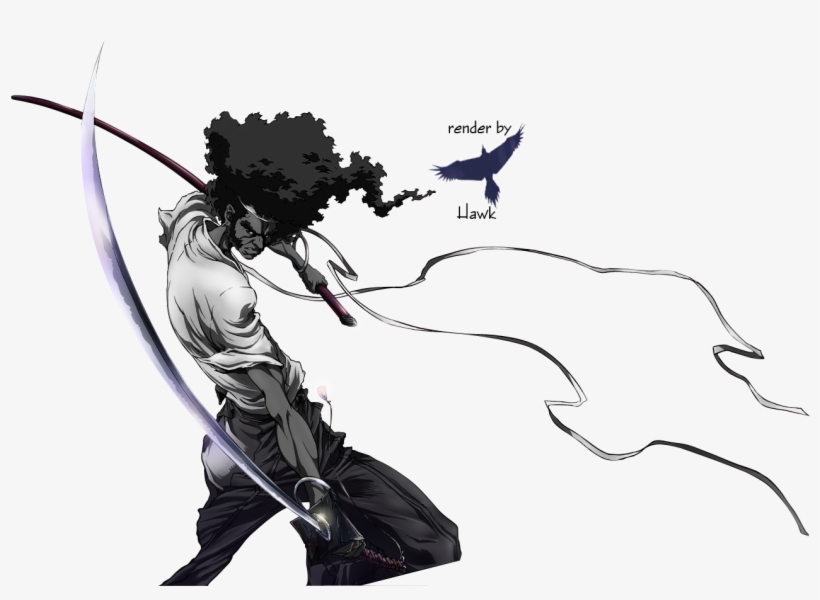 Ackerman Afro Samurai - Afro Samurai Manga Png - Free Transparent PNG Download - PNGkey