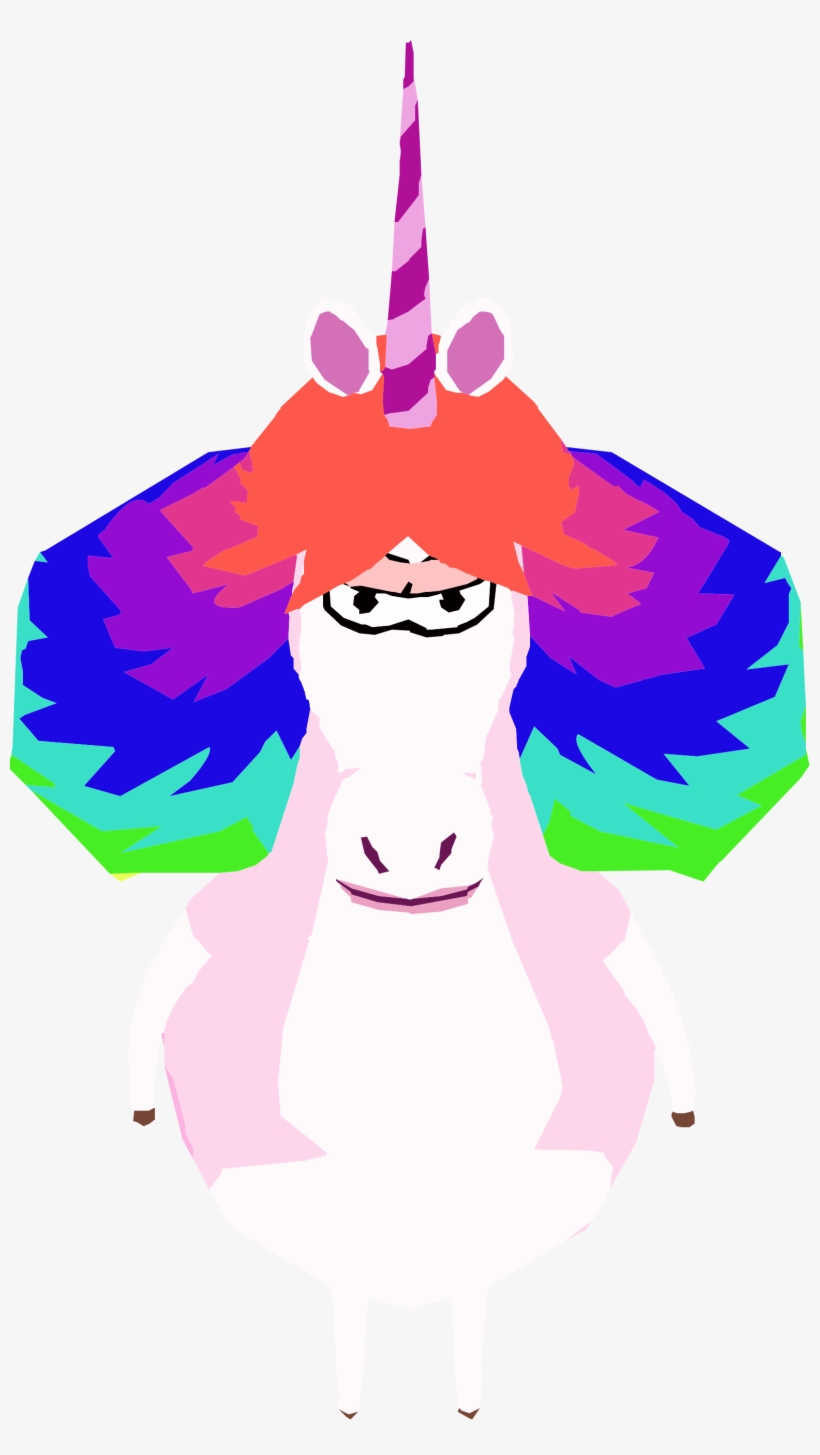 Rainbow Unicorn In Game - Club Penguin Rainbow Unicorn, transparent png #320343