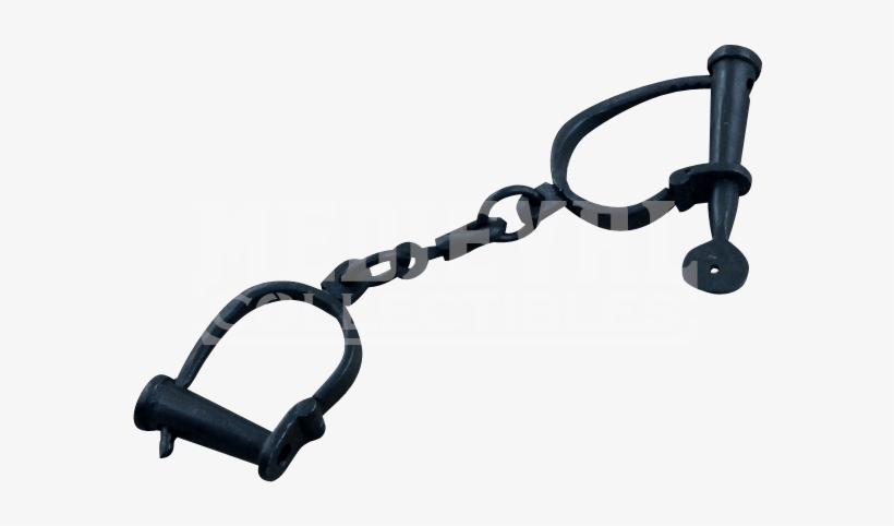 Cast Medieval Dungeon Cuffs - Chain, transparent png #320370