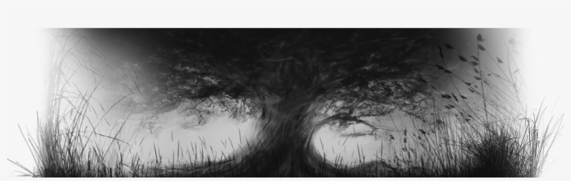 Some Text - Blue Tree, transparent png #320424