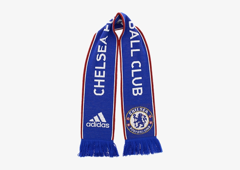 Adidas Men's Chelsea Scarf Football - Blue, Size One, transparent png #320553
