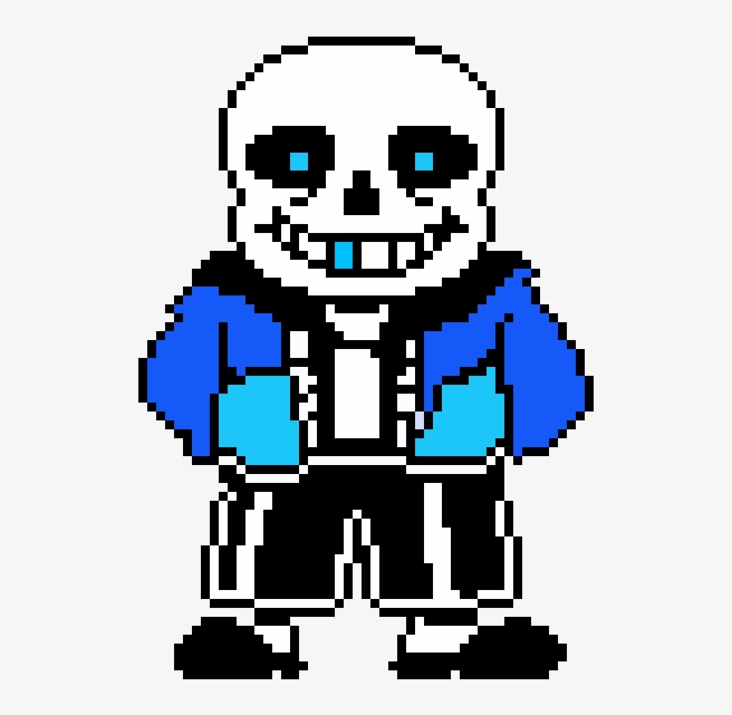 Blank Template - Underswap Sans Colored Sprite, transparent png #320837