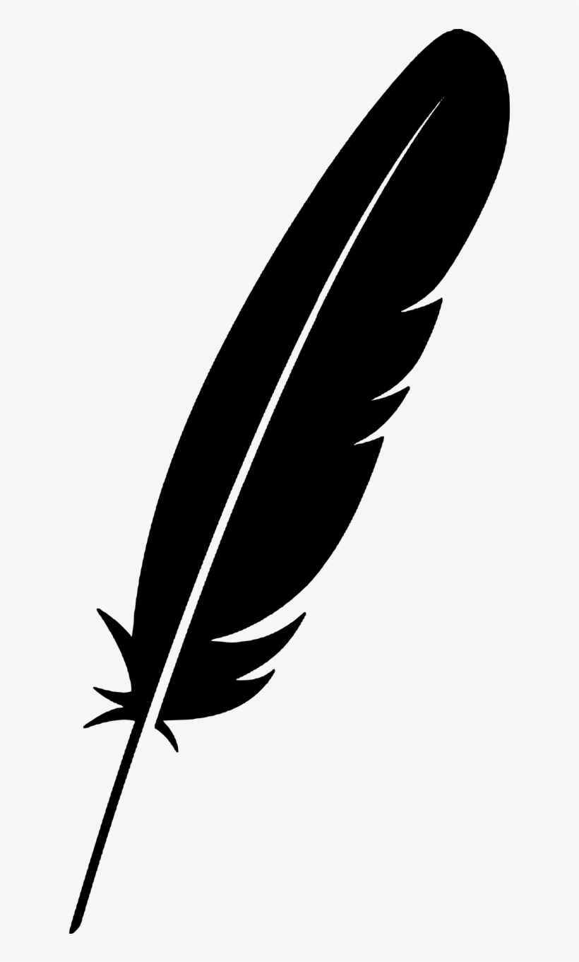 Vector Collection Of Free Simple Download On Ubisafe - Clipart Feather, transparent png #320891