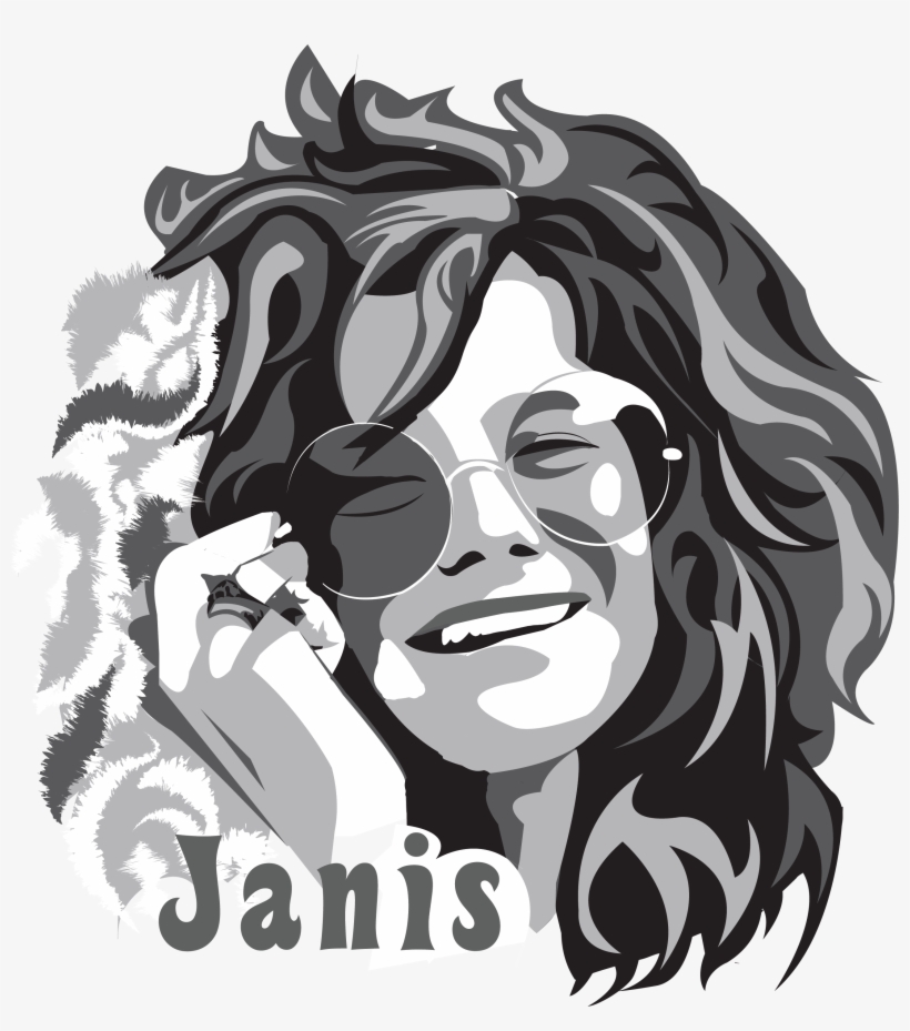 Janisfixedagain - Janis Joplin Clip Art, transparent png #321090