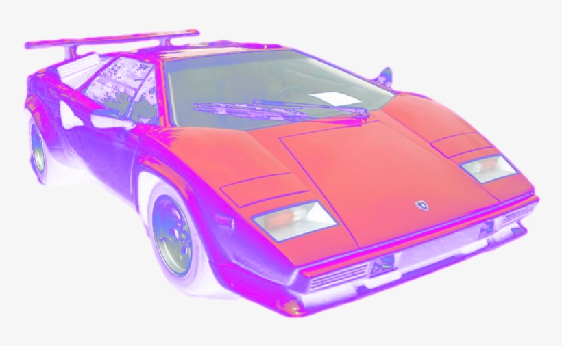 Vapp Vaporwave Aesthetics - Vaporwave Car Png, transparent png #321091
