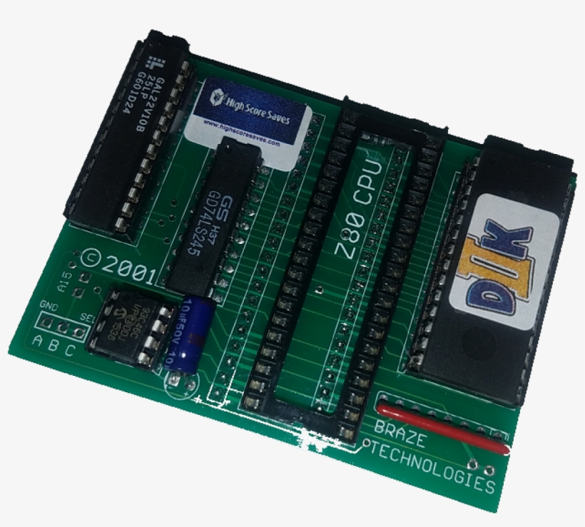 A D2k Donkey Kong Multigame And High Score Save Kit - Microcontroller, transparent png #321161