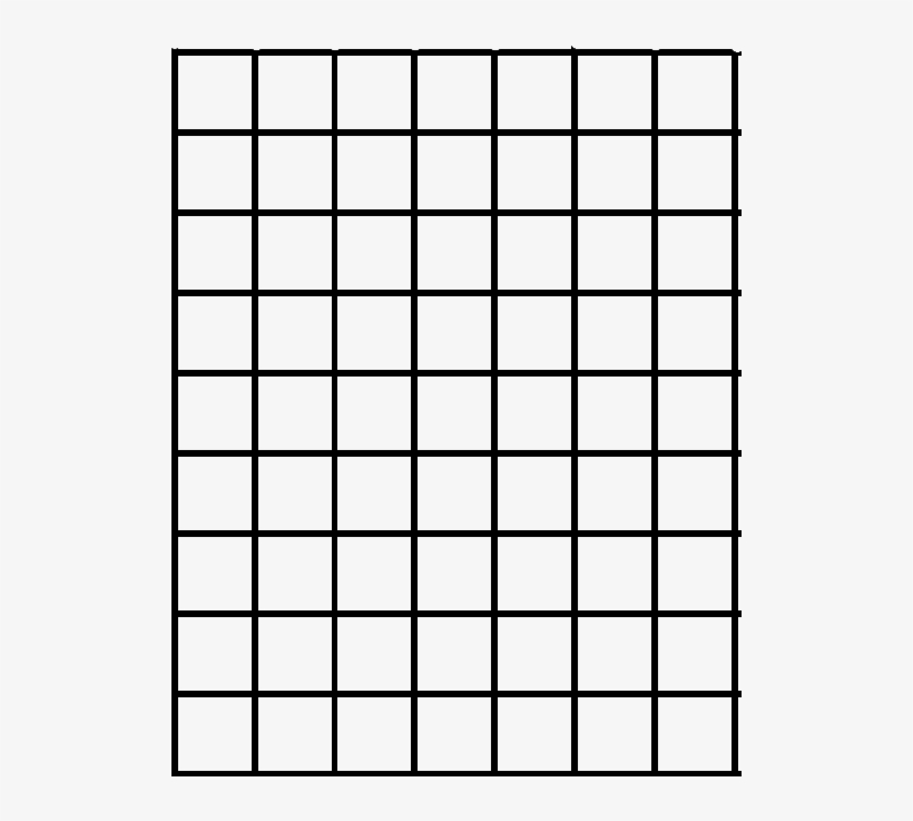 Print Out The Grid Below On A Piece Of Clear Plastic - Draw A Line From Start To Finish You Must Use Every, transparent png #321275