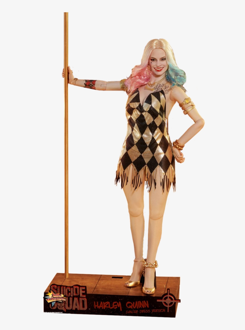 Harley Quinn Dancer 12" - Hot Toys Harley Quinn Dancer, transparent png #321905