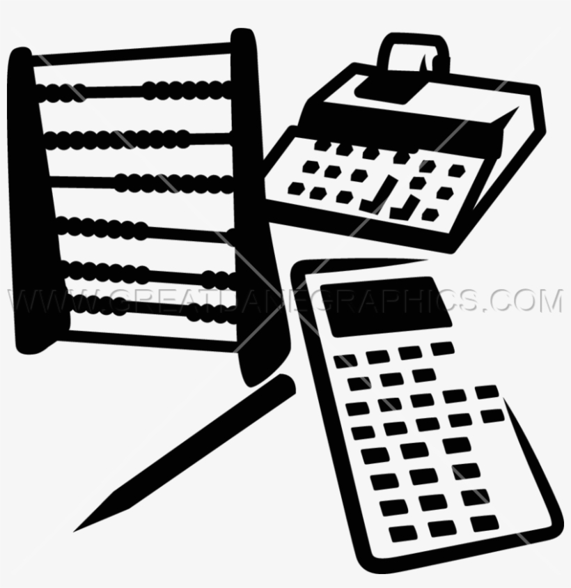 Vector Freeuse Accountant Clipart Black And White - Accountant Tools, transparent png #322085