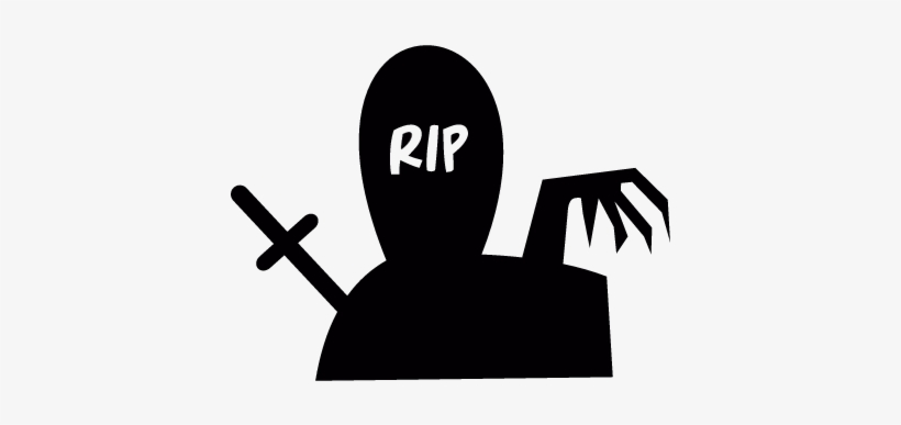 Rip Zombie Vector - Icon, transparent png #322107