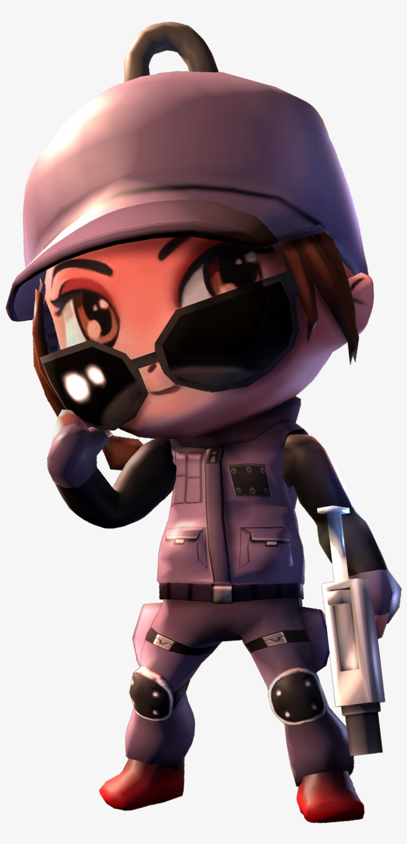 Svg Library Chibi Transparent Rainbow Six Siege - Ash Chibi Rainbow Six, transparent png #322212