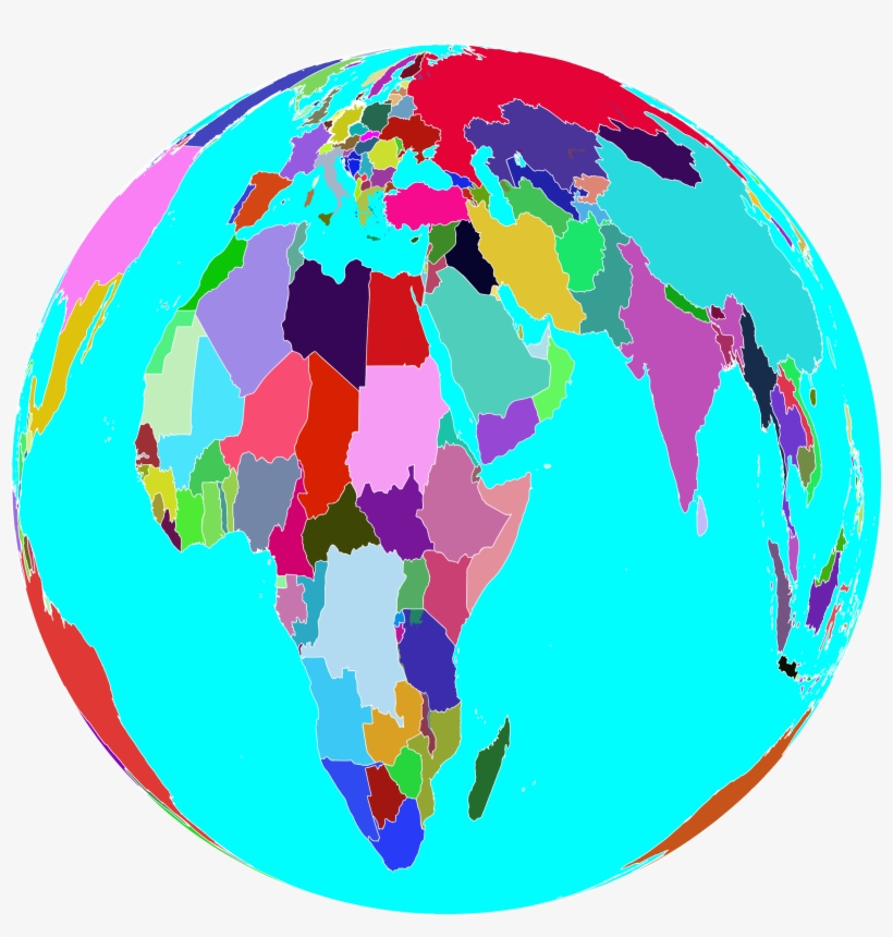 This Free Icons Png Design Of Colorful World Globe, transparent png #322396