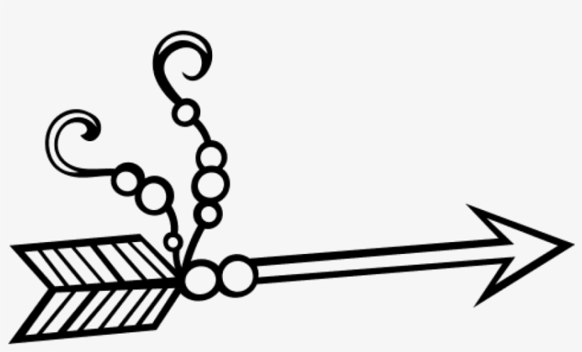 Bow And Arrow Outlines, transparent png #322422