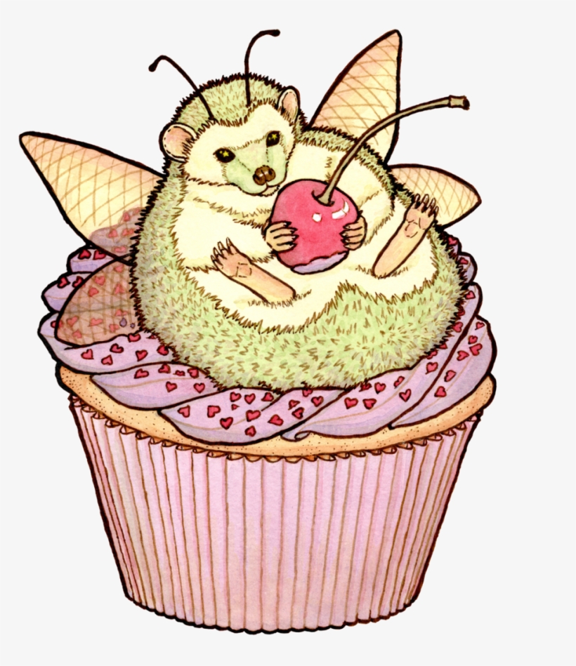 "sweet Fantasy Fairy Hedgehog", transparent png #322878