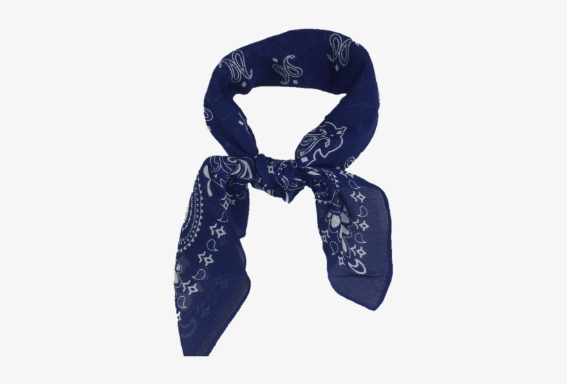 Blue Bandana Png - Scarf - Free Transparent PNG Download - PNGkey