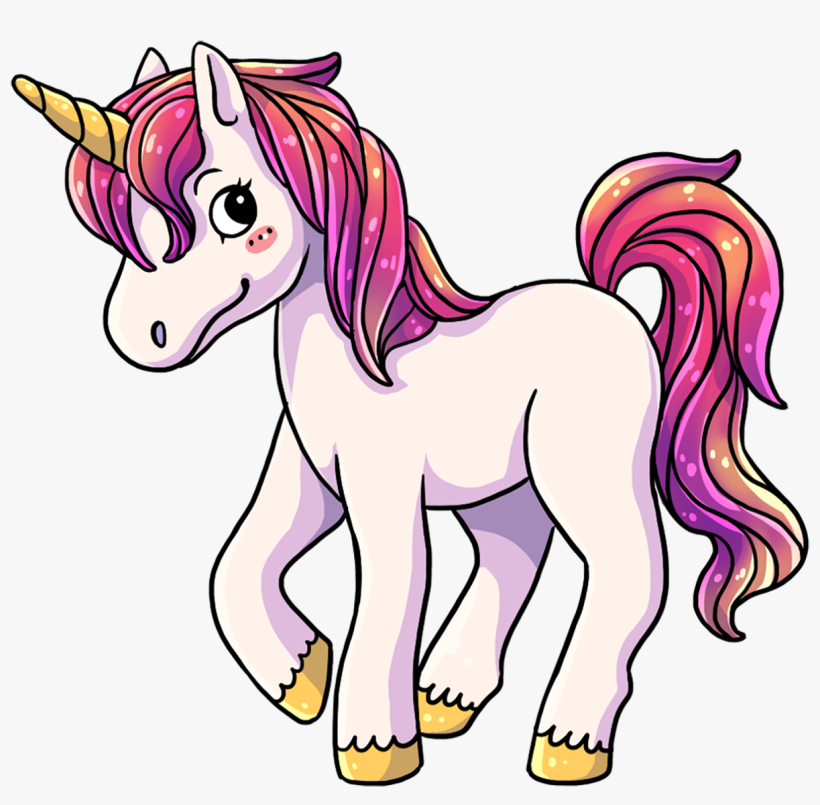 Cute - Unicorn Clipart, transparent png #323014