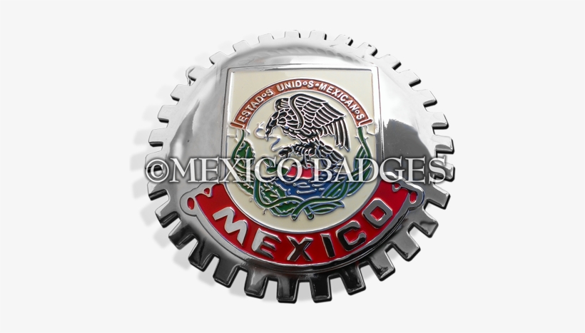 Mexico Flag Medallion Grill Badge - Irene Neuwirth Dog Necklace, transparent png #323057