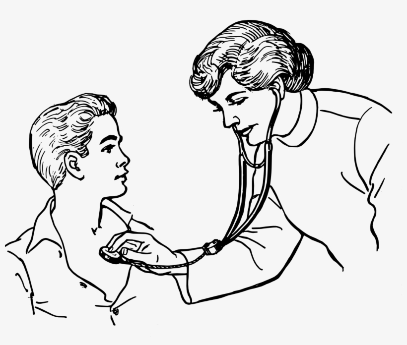 Medicine Clipart Medical Camp - Doctor Images Clipart Black And White, transparent png #323112