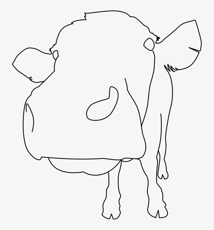 /m/02csf Drawing Cattle Line Art Cartoon - Drawing, transparent png #323165
