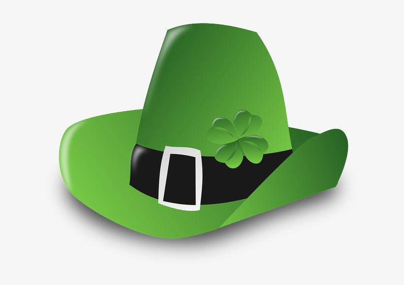 Irish, Hat, Headwear, Traditional, Four-leaf Clover - St Patrick's Calendar 2017, transparent png #323241