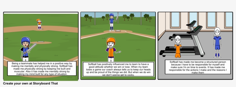 Softball - Cartoon, transparent png #323488