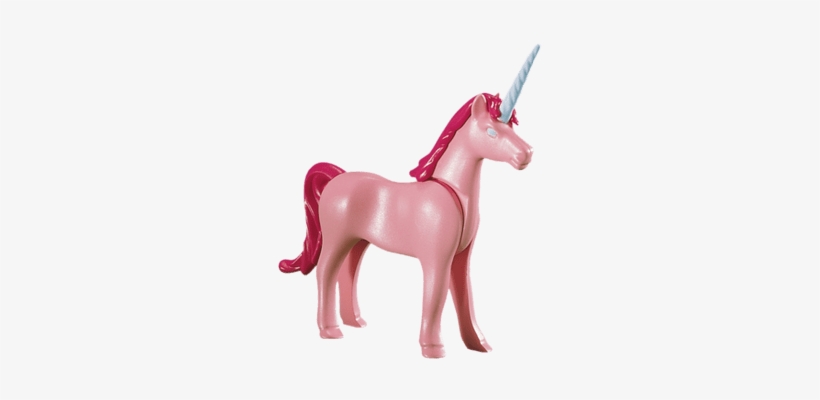 Playmobil Pink Unicorn Png - Playmobil Pink Unicorn, transparent png #323537