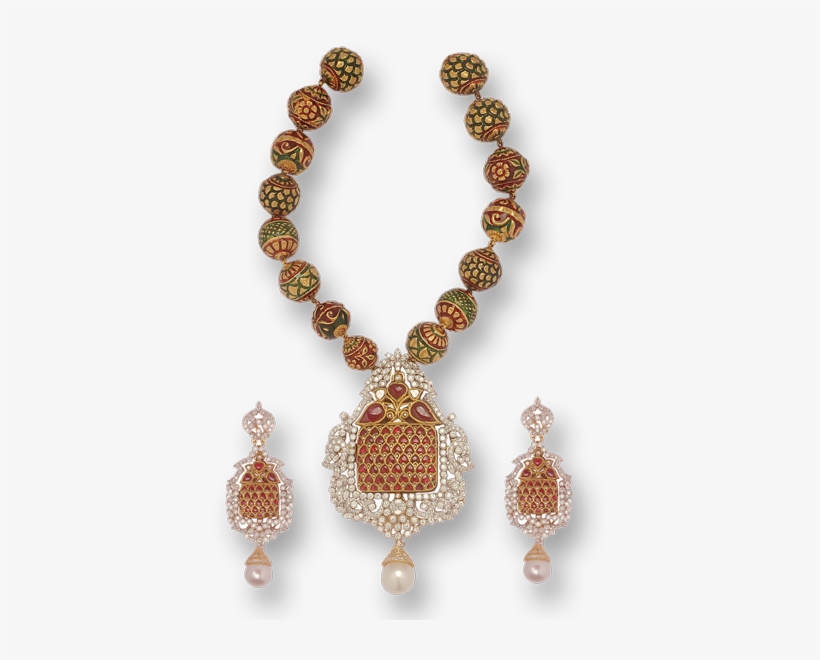 Ruby Necklace With South Sea Pearls 600×600 Pixels - Jewellery, transparent png #323575