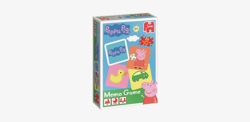 Peppa Pig - Memo Game - Peppa Pig Memo Game, transparent png #323596