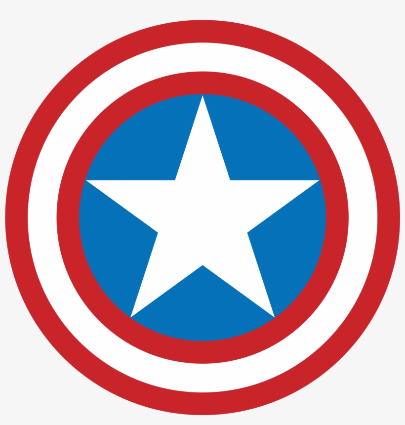 Captain America Cartoon Shield - Covent Garden, transparent png #323641