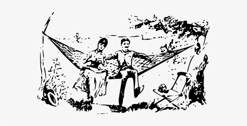 Hammock Visual Arts Wedding Ring Human Behavior - Clip Art, transparent png #323875
