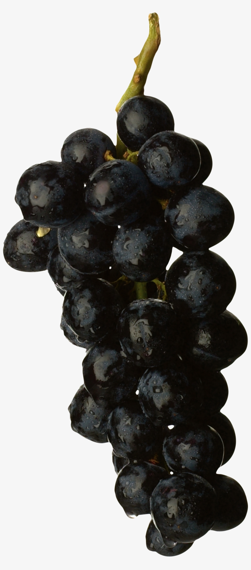 Black Grape Png Image - Black Grapes Fruit Png, transparent png #323906