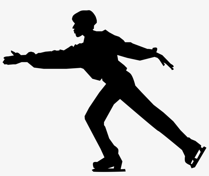 Figure Skating Png Transparent - Ice Skater Clip Art, transparent png #323995