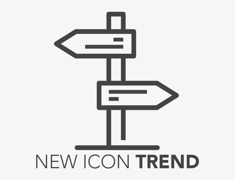 Icon Trends Disjointed Lines - Icon Trends, transparent png #324064