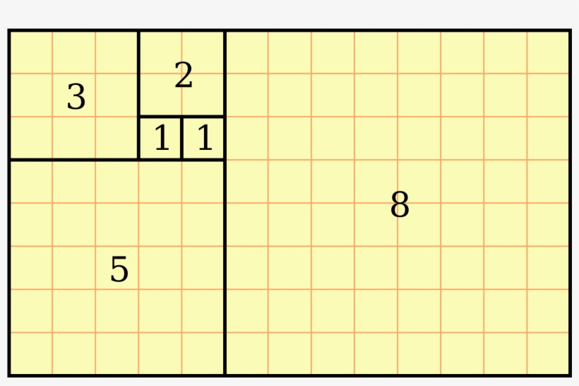 Now Add An Arc From Opposite Corners In Each Square, - Fibonacci Sequence In Design, transparent png #324128
