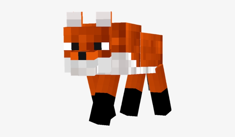Pin By Hailey Anderson On Mincraft Skins - Minecraft Fox Png, transparent png #324191
