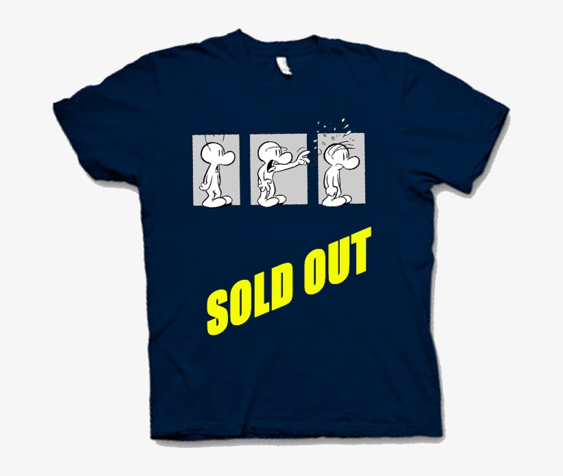 Fone Bone Navy Tshirt - T Shirt, transparent png #324261