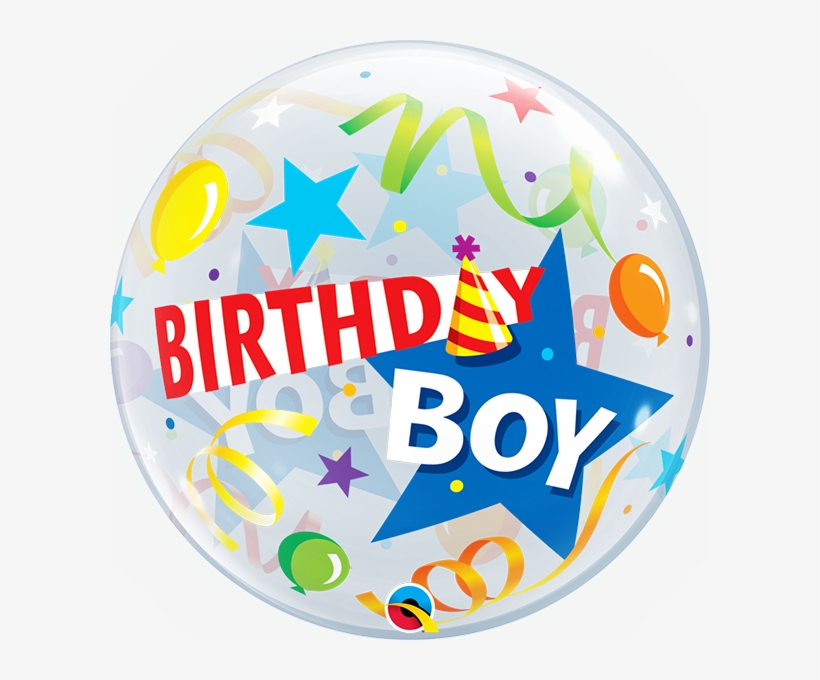 Lightbox - 22 Inch Birthday Boy Party Hat - Bubble, transparent png #324581