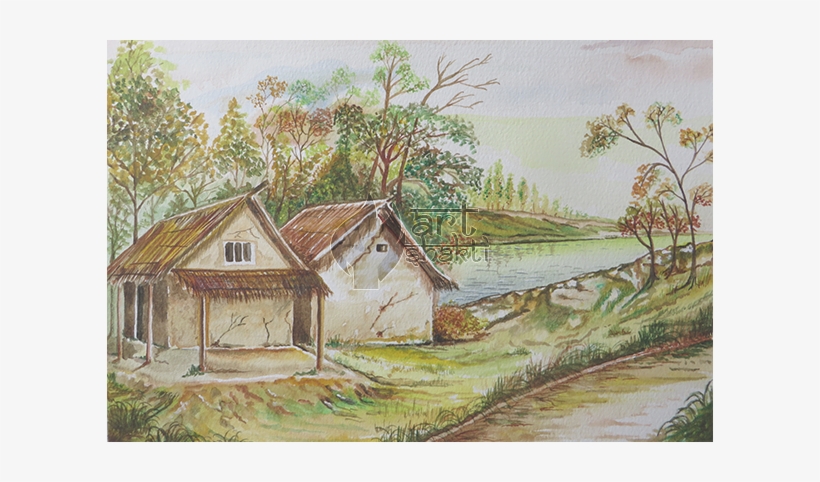Landscape Painting, transparent png #324583