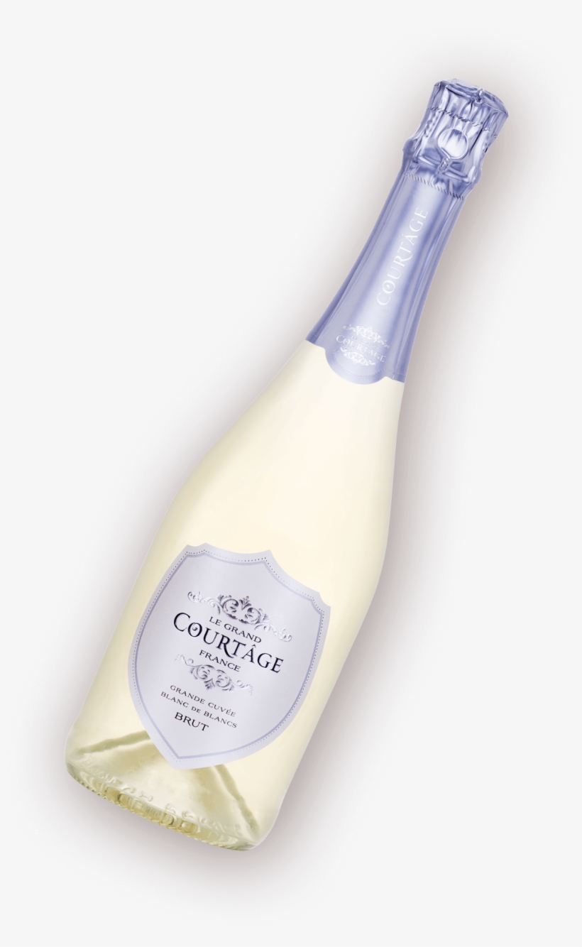 Wines Shop - Le Grand Courtage - Blanc De Blanc Brut Nv (187ml), transparent png #325090