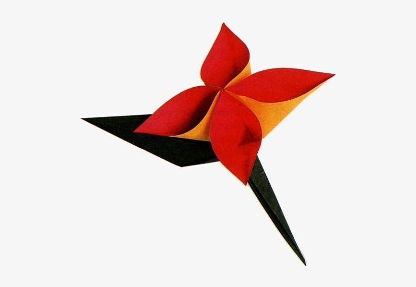 Paper Flowers - Origami Flower Transparent, transparent png #325197