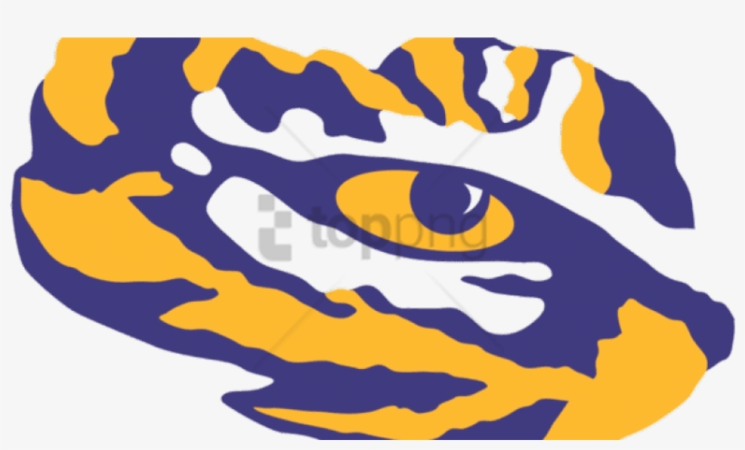 Lsu Eye Of The Tiger - Lsu Tigers Logo Png, transparent png #325198