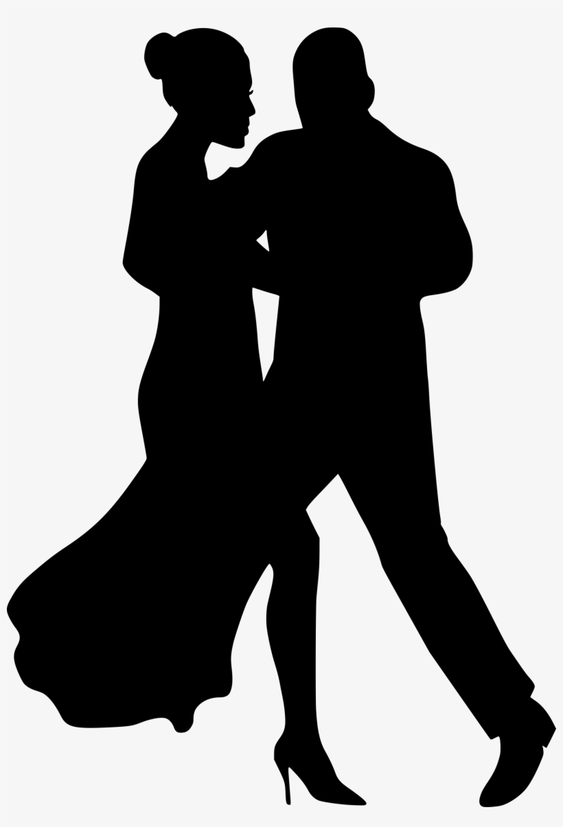 Clipart Dancing Big Image Png - Couple Dancing Silhouette Transparent, transparent png #325505