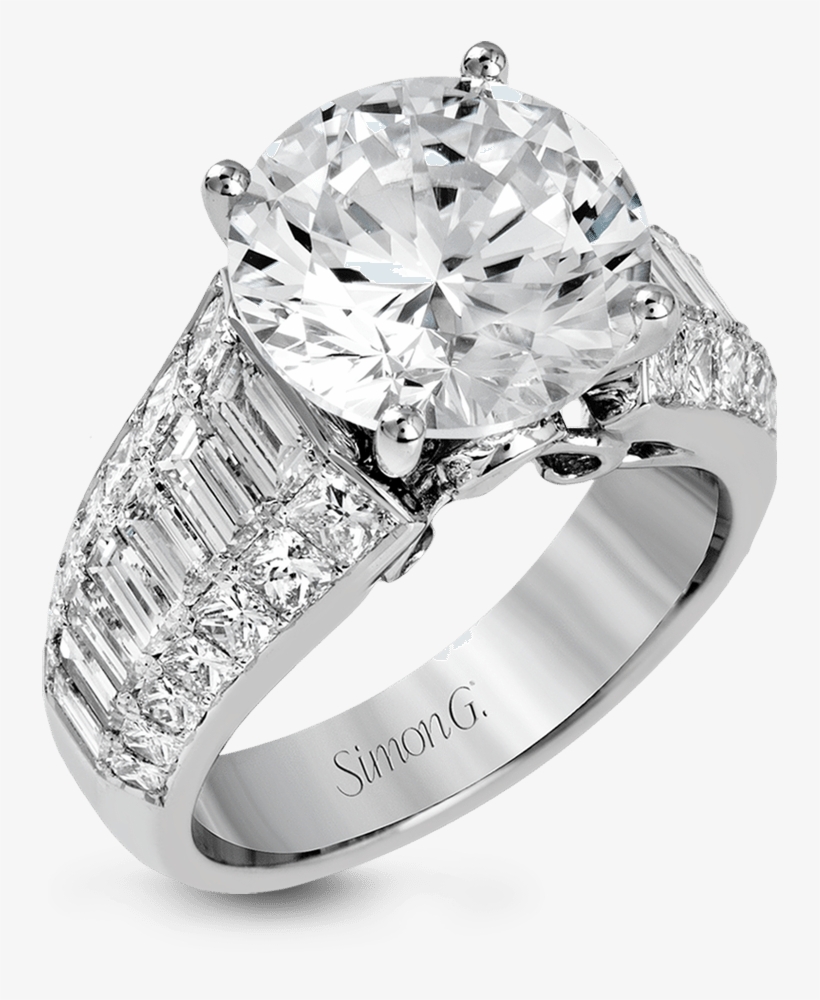 Diamond Engagement Ring - Simon G Mr2711 Engagement Rings/prong Set, transparent png #325915