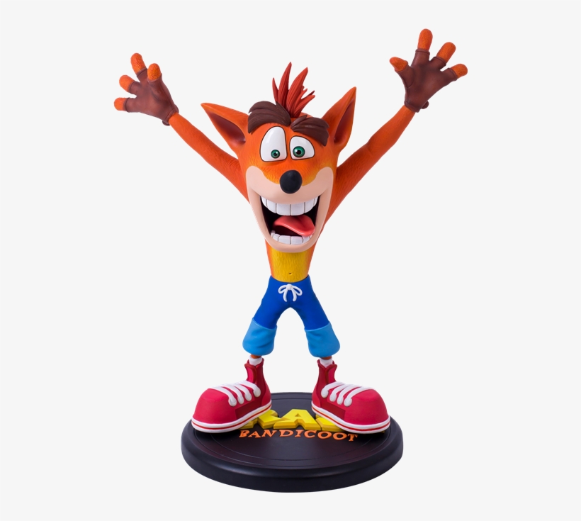 Crash Bandicoot Takes Comic-con By Storm With New Level - Pvc Figure Crash Bandicoot, transparent png #325937