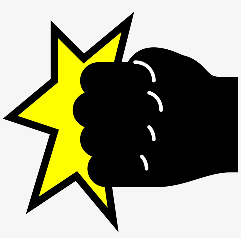 Best Hd Fist Punch Clip Art File Free - Png Punch, transparent png #326112