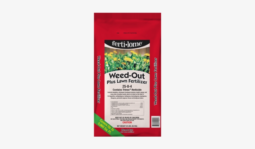 Ferti Lome Weed Out - Ferti Lome Weed Out Plus Lawn Fertilizer 25 0 4, transparent png #326156