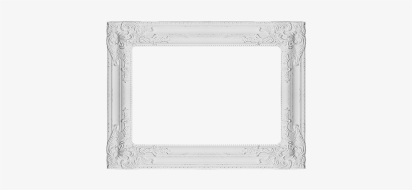 White Frame Wide Edge - Display Device, transparent png #326298