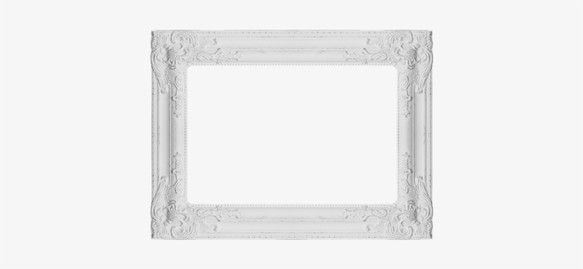 White Frame Wide Edge - Display Device, transparent png #326298