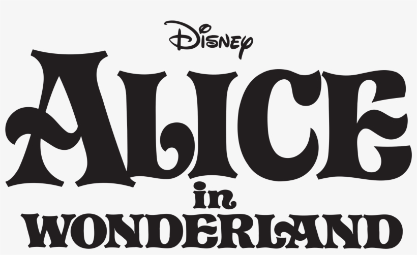 Svg Free Alice In Wonderland - Alice In Wonderland Cartoon Font, transparent png #326301