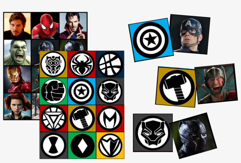 Top 10 Avengers Infinity War Party Games & Ideas - Marvel Infinity War Icons, transparent png #326693